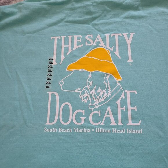 NWT The Salty Dog Café Hooded Sweatshirt XL  Mint Hilton Head Island Unisex - Picture 3 of 5